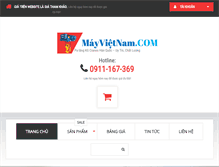 Tablet Screenshot of mayvietnam.com